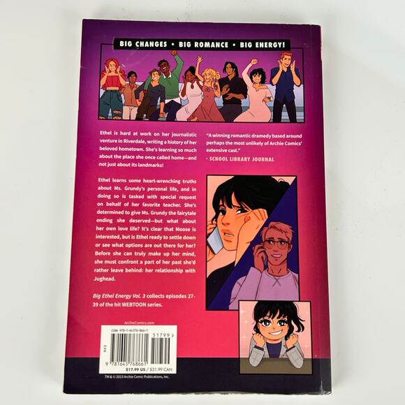 Lot of 3 Archie Comics BIG ETHEL ENERGY Graphic Novel Vol 1  2  3 Ahmed Keenan - Picture 13 of 14